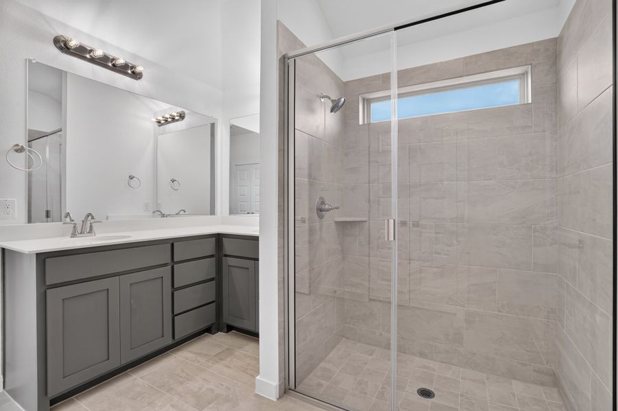 Furnished interior view inside a new home in Trail Creek, Cleburne (Image 19).