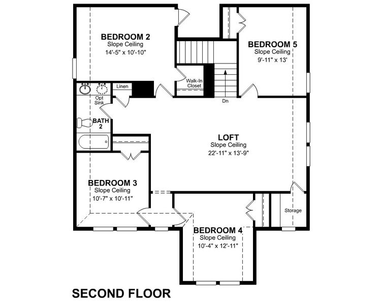 2D floor plan layout of this home in Hunter's Ranch, San Antonio, TX (Image 4). 2D floor plan layout of this home in Hunter's Ranch, San Antonio, TX (Image 4).