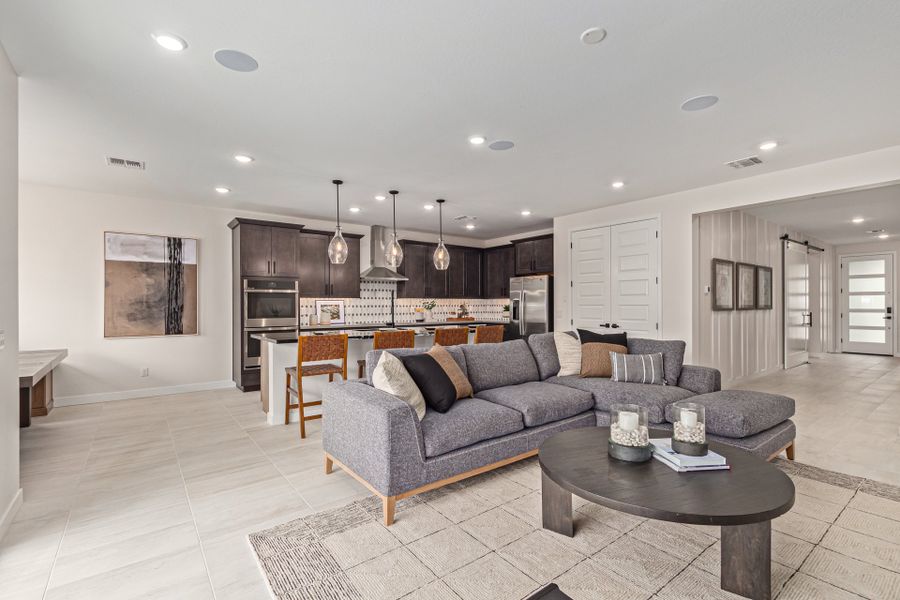 Representative furnished interior of a home built from the Plan 4414 by Scott Communities in The Views at Rancho Cabrillo, Peoria (Image 7).