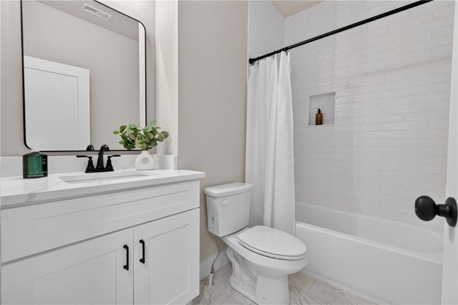 Furnished interior view inside a new home in , Cumming (Image 18).