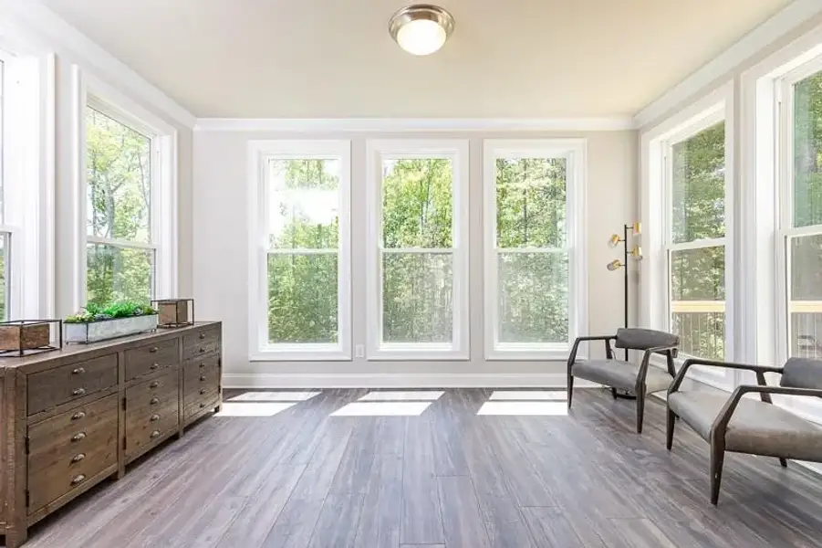 Furnished interior view inside a new home in Aberdeen, Hoschton (Image 38).