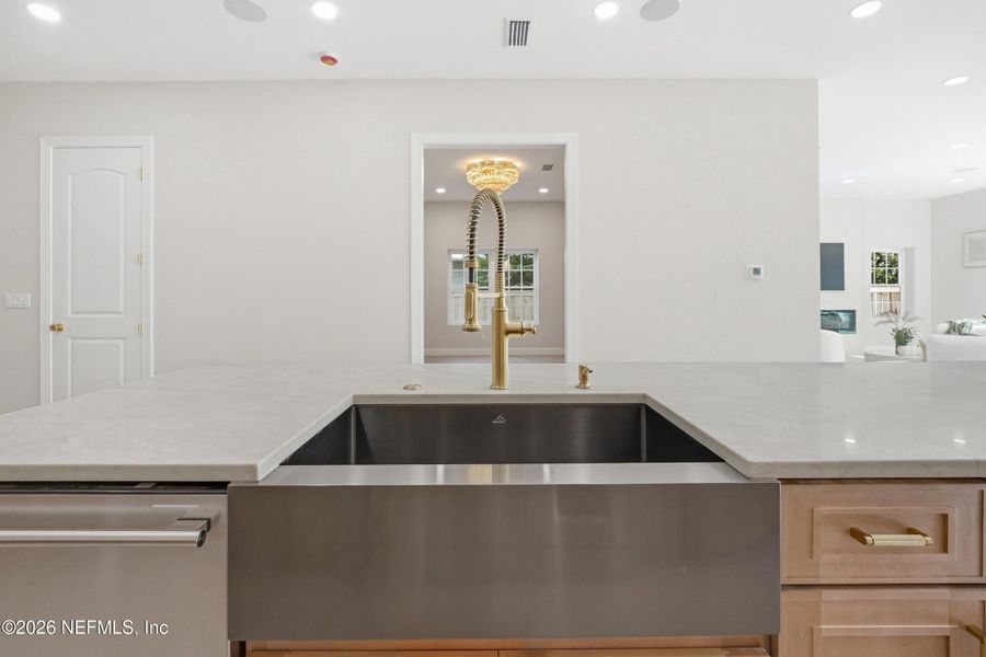 Close-up of interior finishes inside a home in , Atlantic Beach (Image 21).