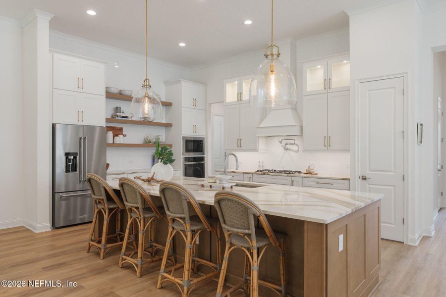Furnished interior view inside a new home in Nocatee, Ponte Vedra (Image 11).