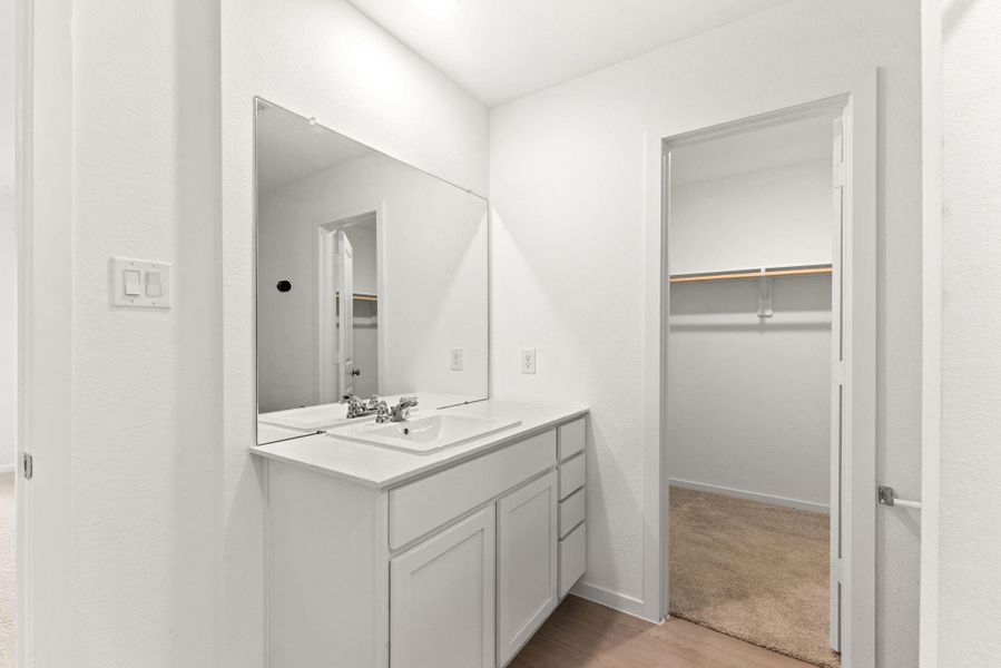 Furnished interior view inside a new home in , Katy (Image 12).