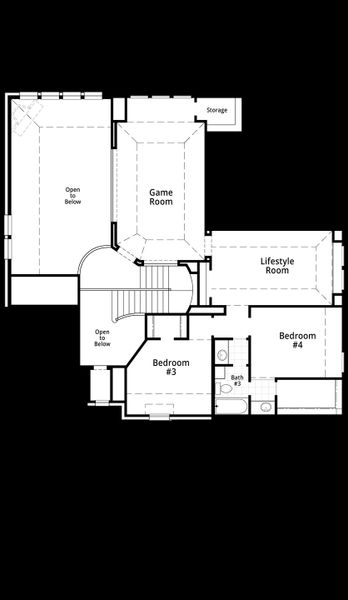 Upstairs Floor Plan