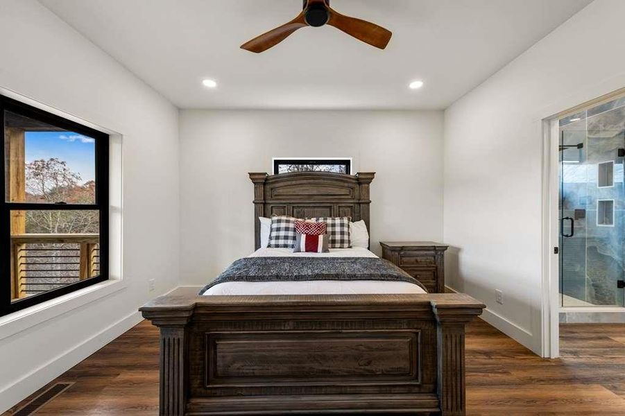Furnished interior view inside a new home in , Mineral Bluff (Image 3).