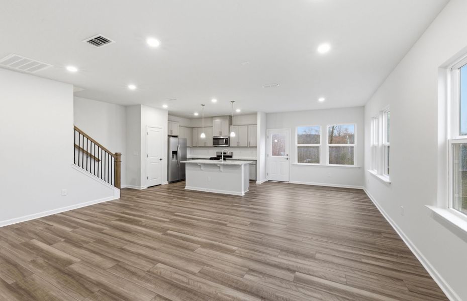Spacious, unfurnished interior of a new home in McConnell Ridge, McLeansville (Image 21). Spacious, unfurnished interior of a new home in McConnell Ridge, McLeansville (Image 21).