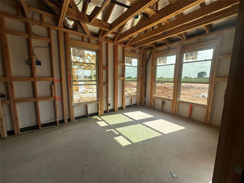 In-progress construction of a new home in Berry Creek Highlands, Georgetown, TX (Image 11).