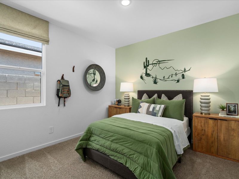 Bedroom in the Jubilee Floorplan at Silva Farms