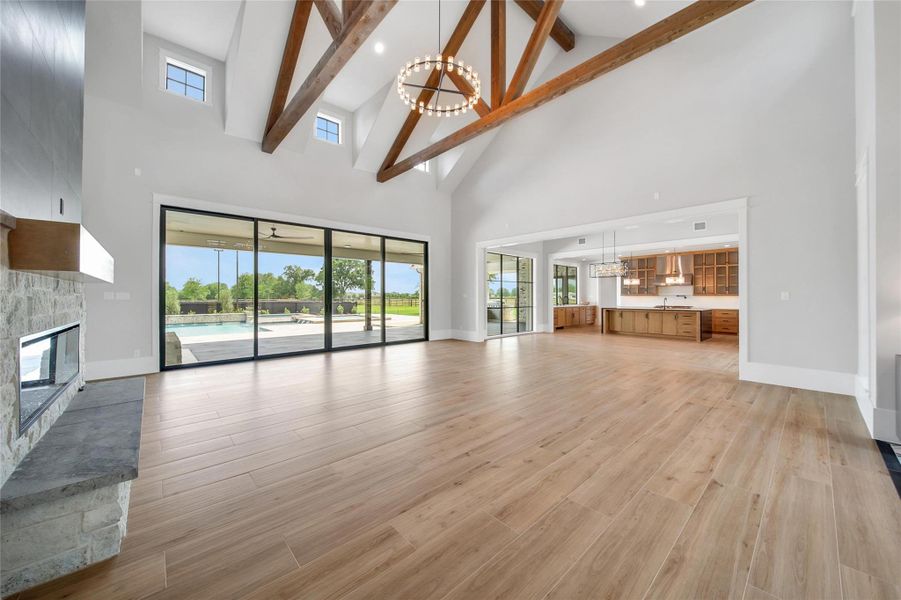 Spacious, unfurnished interior of a new home in , Cypress (Image 23).