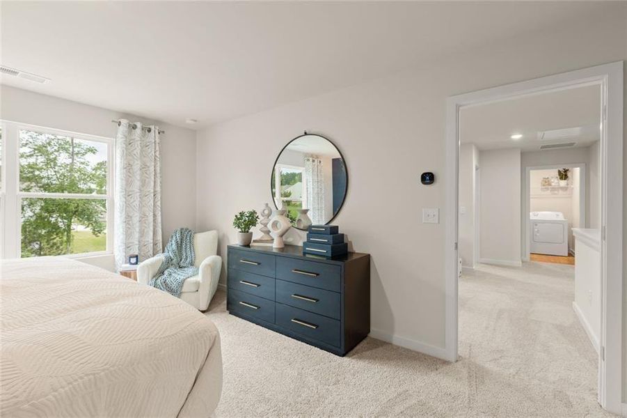 Furnished interior view inside a new home in Hawthorne Reserve, Dallas (Image 9).