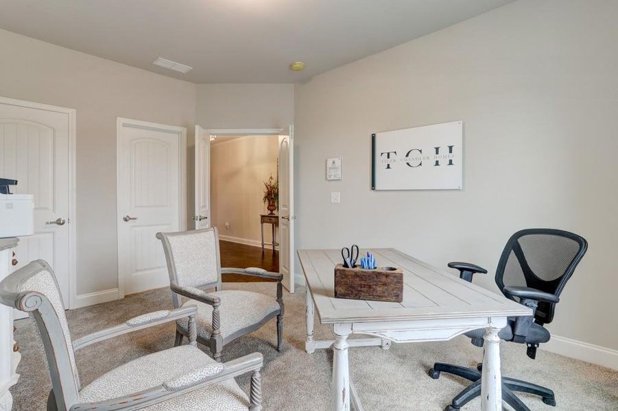 Furnished interior view inside a new home in Terraces at Paravel, Acworth (Image 33).
