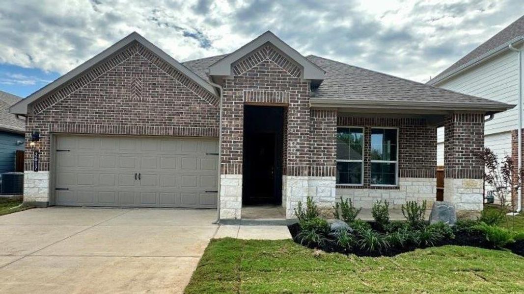 Front Elevation-D.R. Horton's Texas Mocking Bird Elevation B-All Home and community information, including pricing, included features, terms, availability and amenities, are subject to change at any time without notice or obligation. All Drawings, pictures, photographs, video, square footages, floor plans, elevations, features, colors and sizes are approximate for illustration purposes only and will vary from the homes as built. Front Elevation-D.R. Horton's Texas Mocking Bird Elevation B-All Home and community information, including pricing, included features, terms, availability and amenities, are subject to change at any time without notice or obligation. All Drawings, pictures, photographs, video, square footages, floor plans, elevations, features, colors and sizes are approximate for illustration purposes only and will vary from the homes as built.