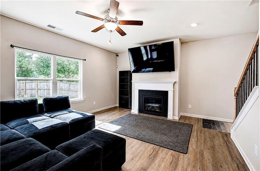 Furnished interior view inside a new home in , Cartersville (Image 18).