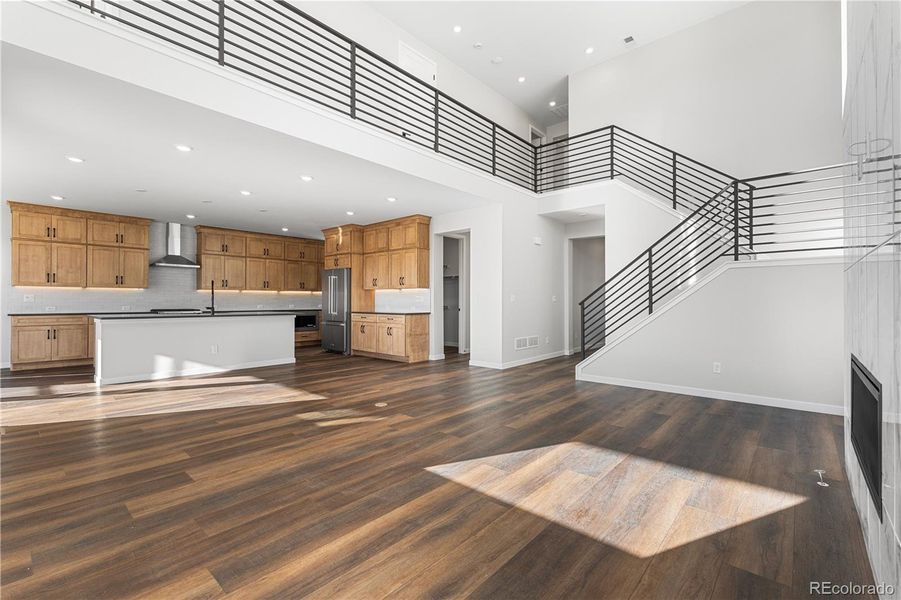 Spacious, unfurnished interior of a new home in Portrait at The Canyons, Castle Pines (Image 17).