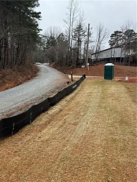 Site preparation for new homesites in , Pendergrass (Image 22).