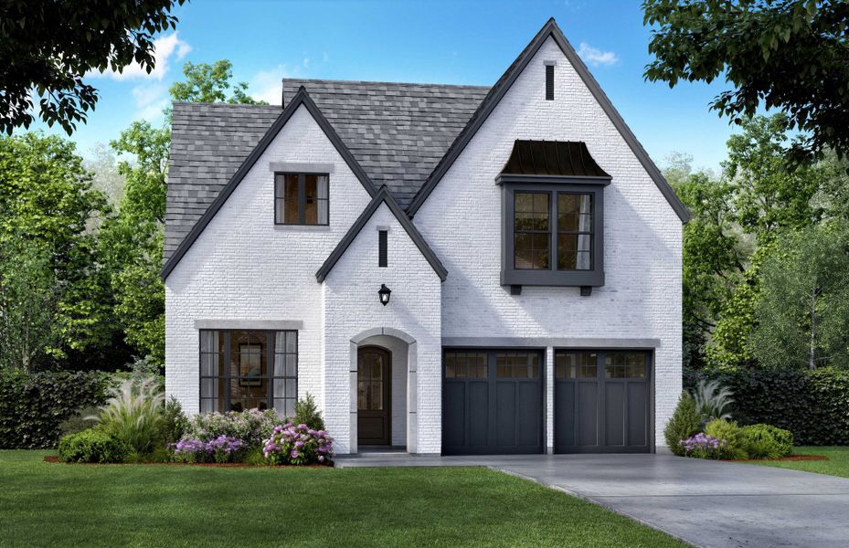 Modern Tudor Revival