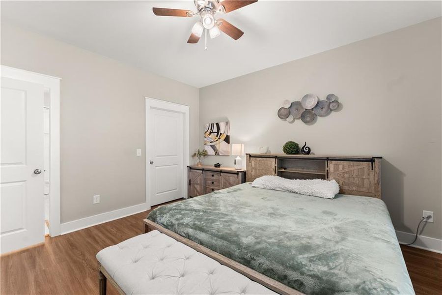 Furnished interior view inside a new home in , Cleveland (Image 11).