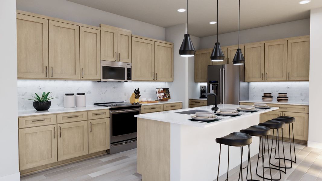 Kitchen | Longleaf Floor Plan