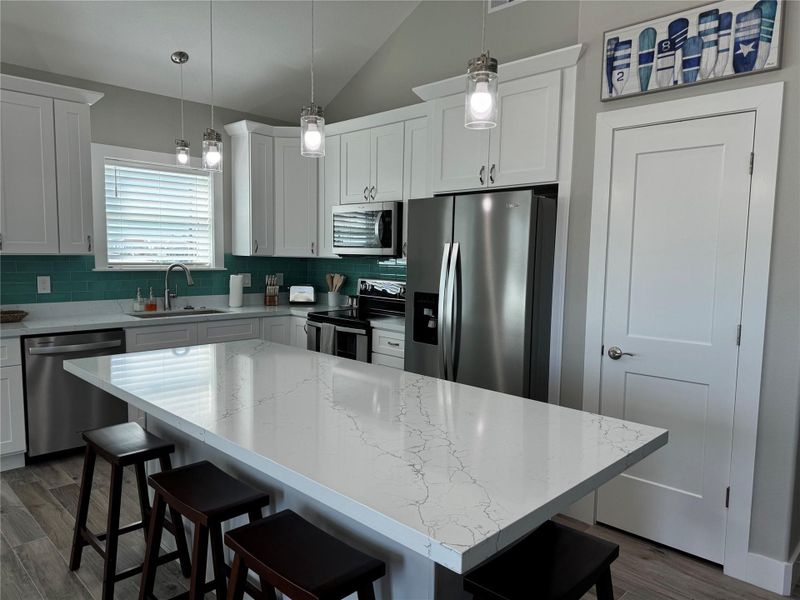 Furnished interior view inside a new home in , Galveston (Image 3).