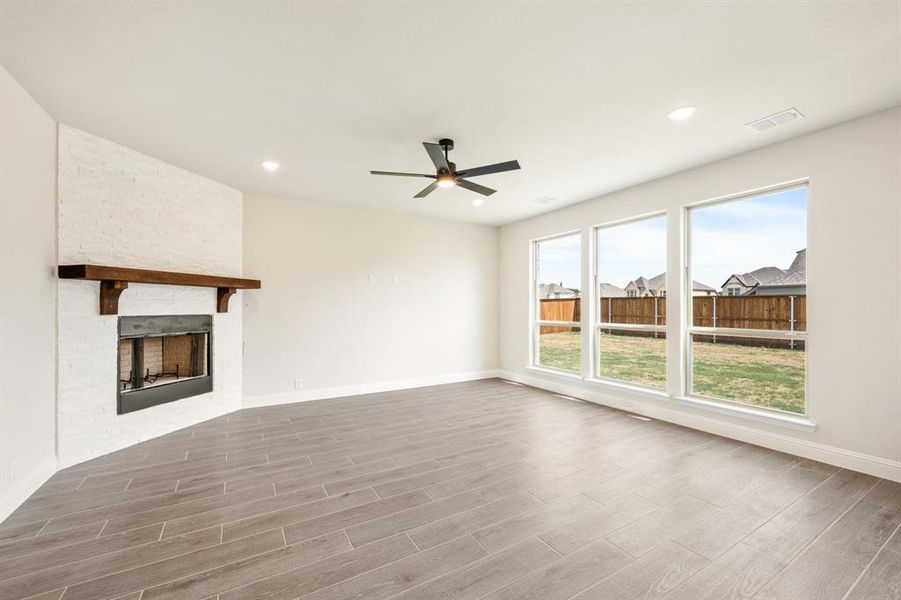 Spacious, unfurnished interior of a new home in Mockingbird Hills 60-65, Joshua (Image 21). Spacious, unfurnished interior of a new home in Mockingbird Hills 60-65, Joshua (Image 21).