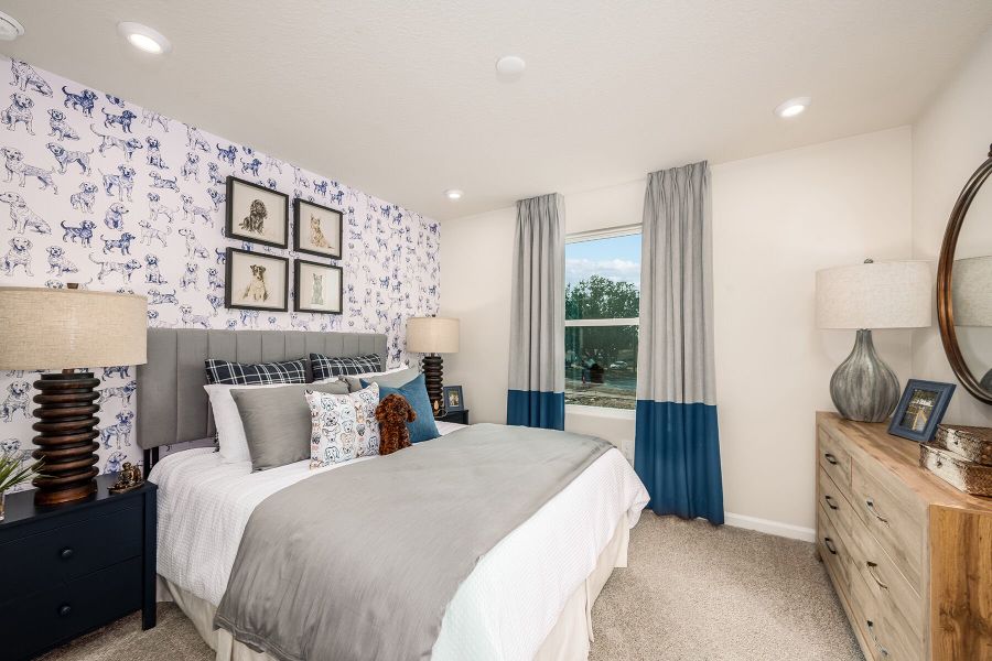 Representative furnished interior of a home built from the Brookstone by Mattamy Homes in Sanderling, Palmetto (Image 14).