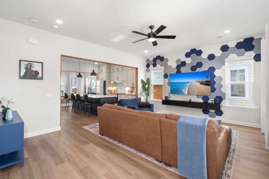 Furnished interior view inside a new home in , Summerville (Image 12). Furnished interior view inside a new home in , Summerville (Image 12).