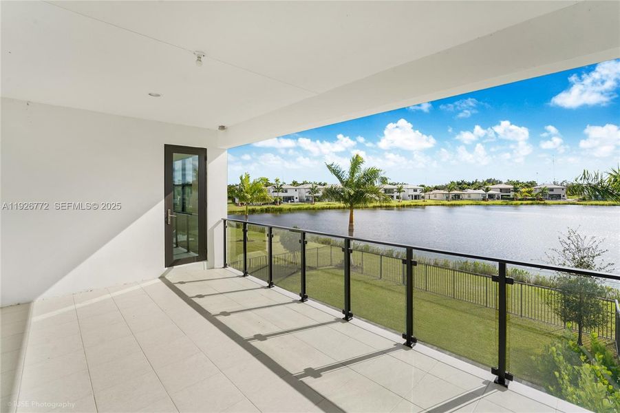 Exterior details and patio area of a home in Lotus Edge, Boca Raton (Image 2).