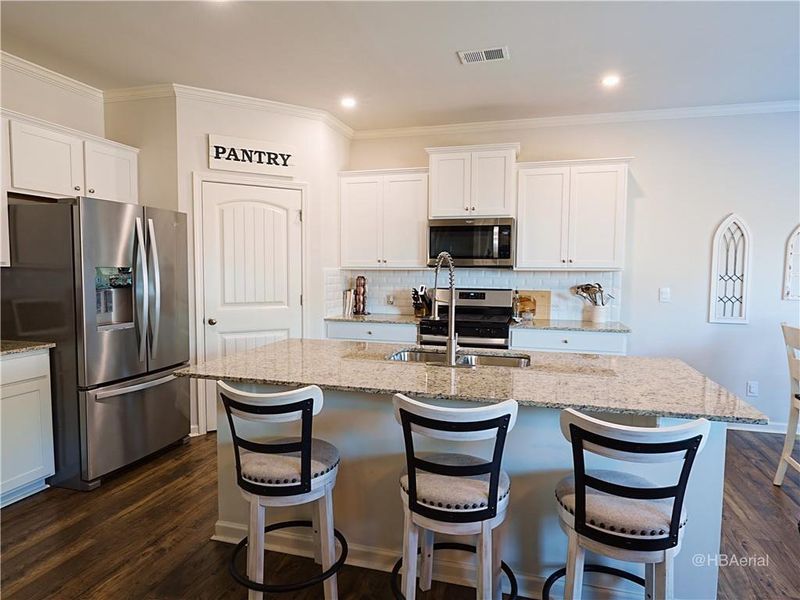Furnished interior view inside a new home in Thompson Ridge, Dallas (Image 11).