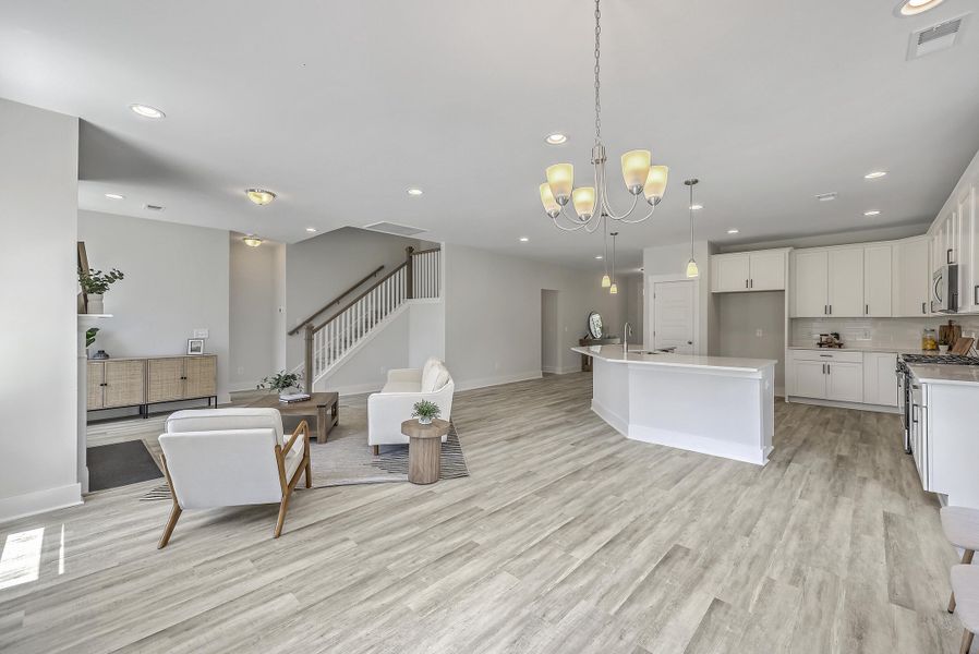 Furnished interior view inside a new home in , Dorchester (Image 10).