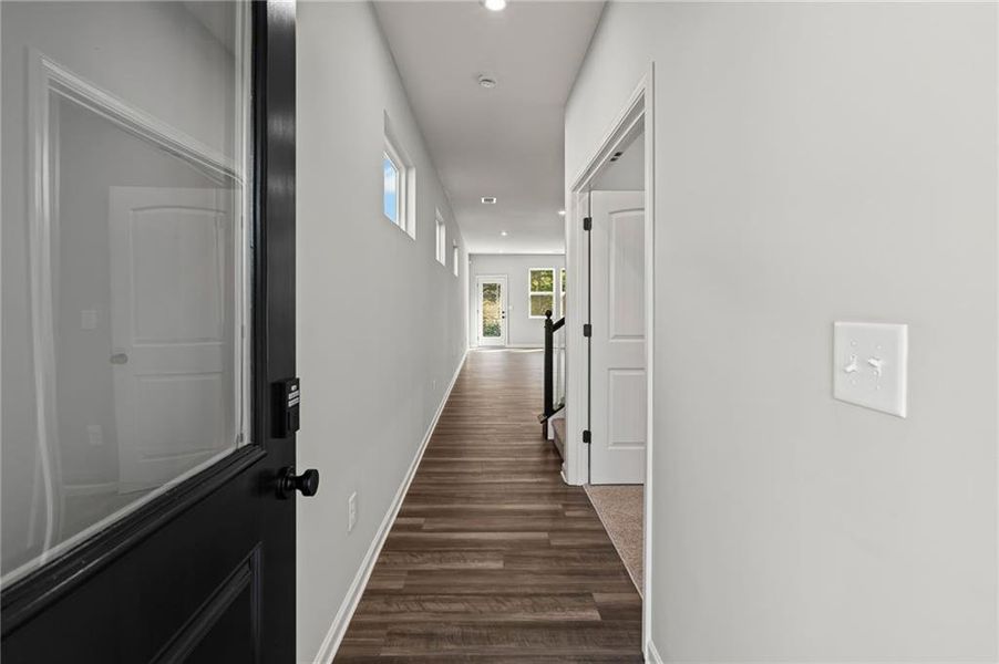 Spacious, unfurnished interior of a new home in Villas at Gold Creek, Dawsonville (Image 28). Spacious, unfurnished interior of a new home in Villas at Gold Creek, Dawsonville (Image 28).