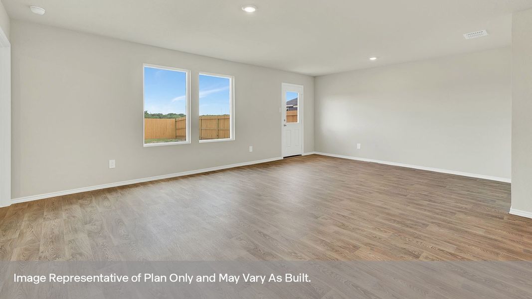 Spacious, unfurnished interior of a new home in Navarro Fields, Seguin (Image 13). Spacious, unfurnished interior of a new home in Navarro Fields, Seguin (Image 13).