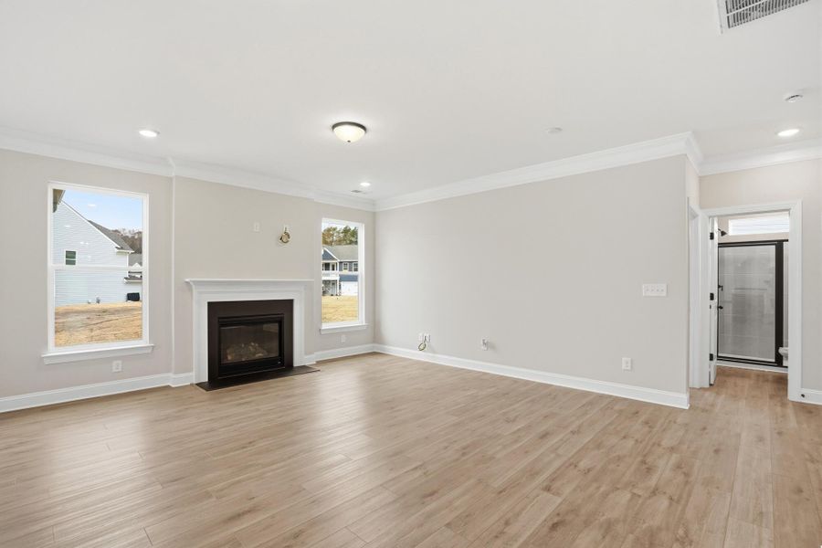 Spacious, unfurnished interior of a new home in Carrington, Stanley (Image 46).