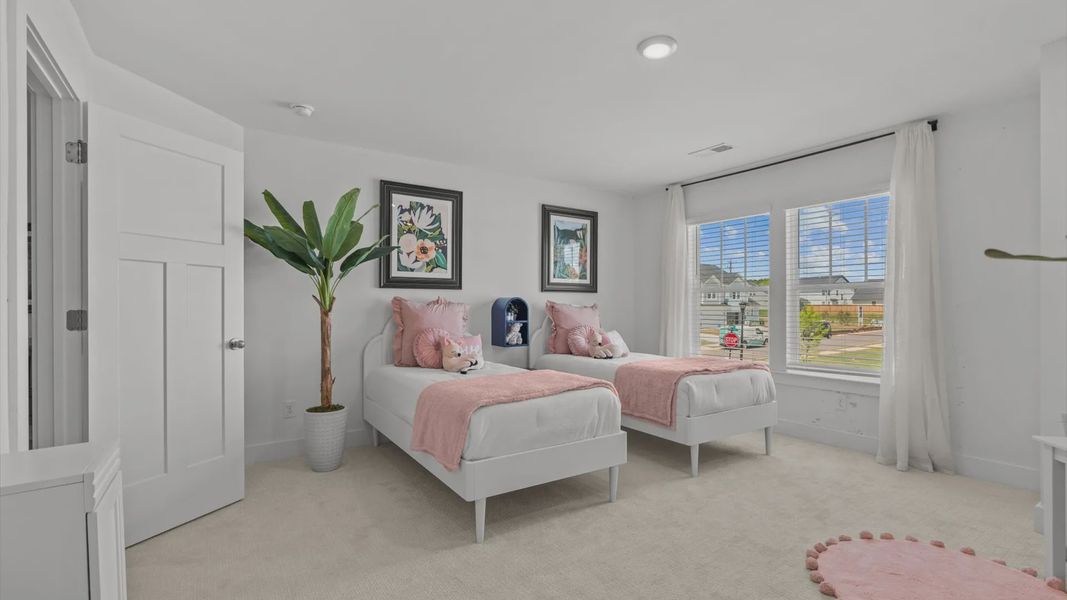 Furnished interior view inside a new home in Village at Midway, Anderson (Image 16).
