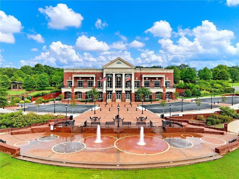 Front exterior of a new home in , Buford, GA, highlighting curb appeal (Image 24). Front exterior of a new home in , Buford, GA, highlighting curb appeal (Image 24).