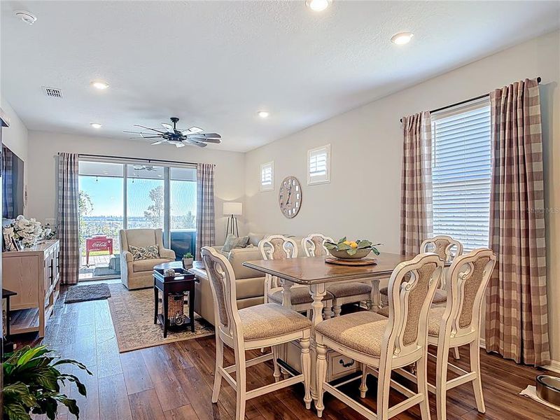 Furnished interior view inside a new home in , Minneola (Image 33).
