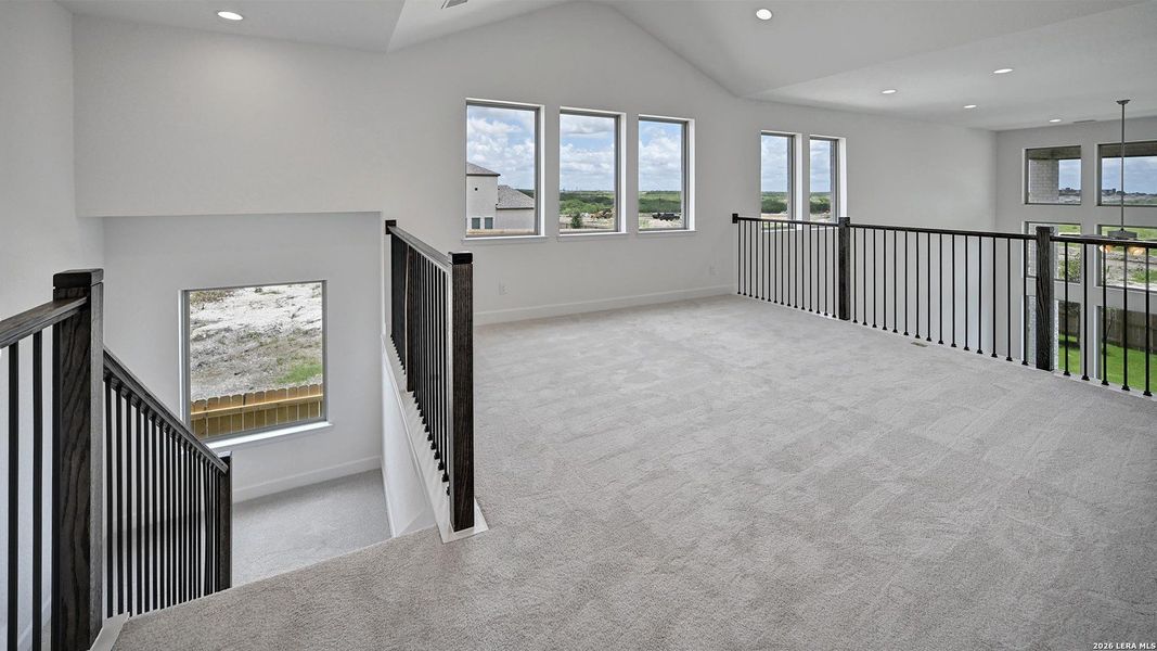 Spacious, unfurnished interior of a new home in Briggs Ranch, San Antonio (Image 18). Spacious, unfurnished interior of a new home in Briggs Ranch, San Antonio (Image 18).