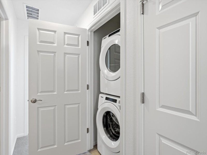 Furnished interior view inside a new home in Three Hills, Morrison (Image 13). Furnished interior view inside a new home in Three Hills, Morrison (Image 13).