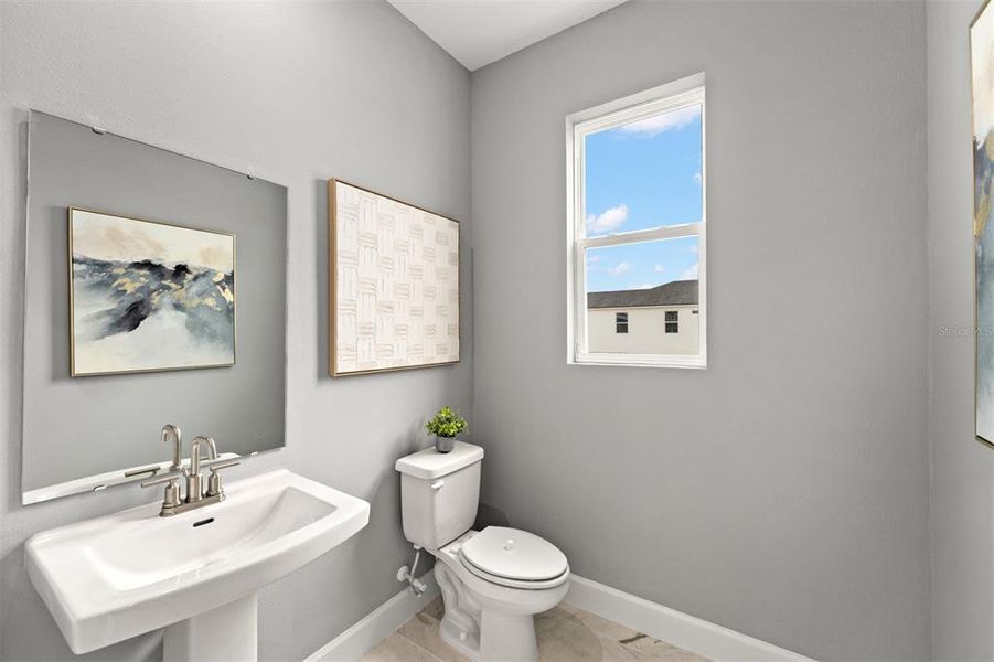 Furnished interior view inside a new home in Rainwood, Groveland (Image 9).