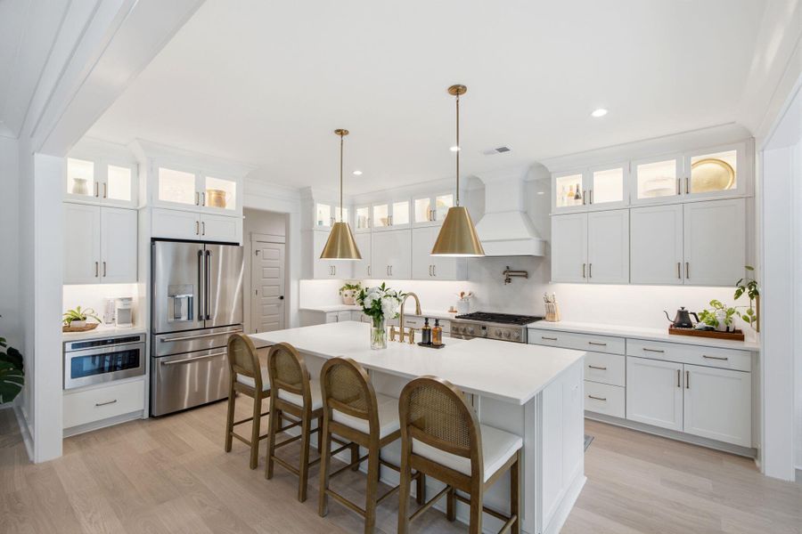 Furnished interior view inside a new home in , Mount Pleasant (Image 59).