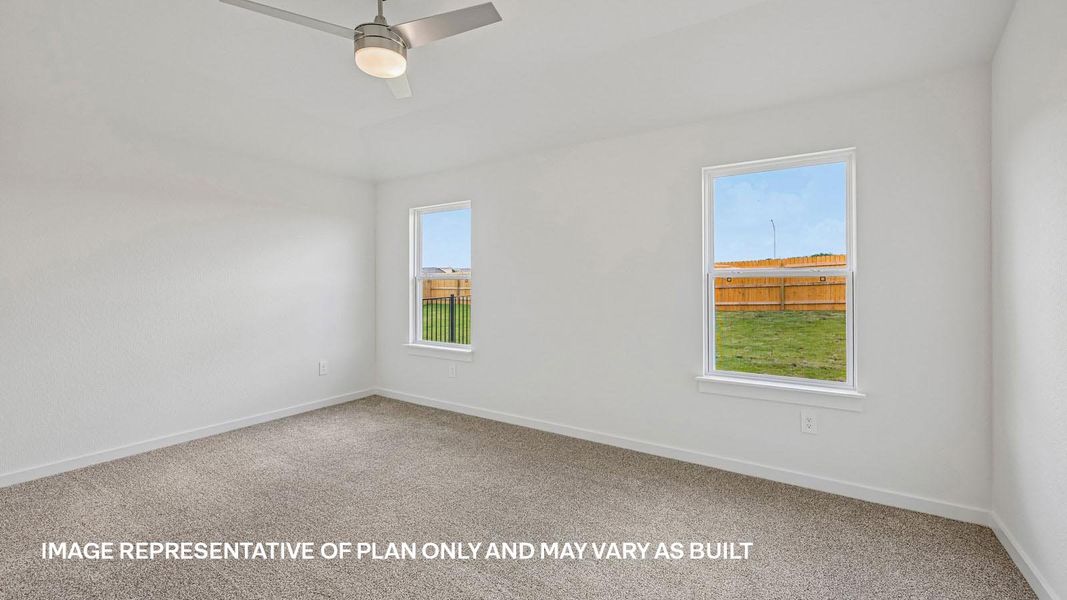 Spacious, unfurnished interior of a new home in Trails at Wildhorse, Austin (Image 27). Spacious, unfurnished interior of a new home in Trails at Wildhorse, Austin (Image 27).