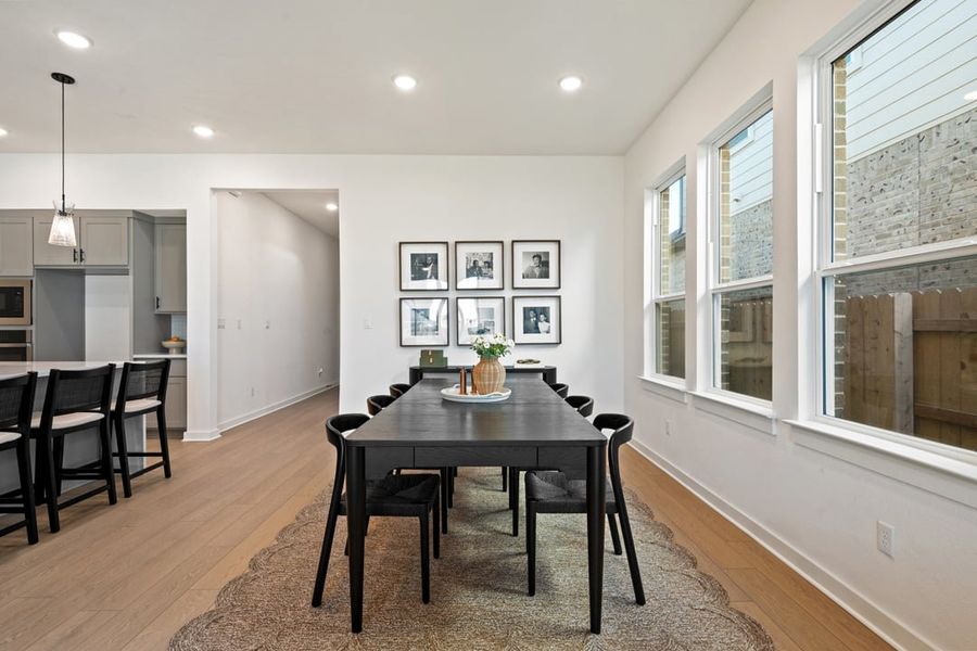 Furnished interior view inside a new home in Arbor Collection at Lariat, Liberty Hill (Image 17).
