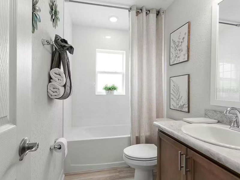 Furnished interior view inside a new home in Bennah Oaks, Belleview (Image 4).