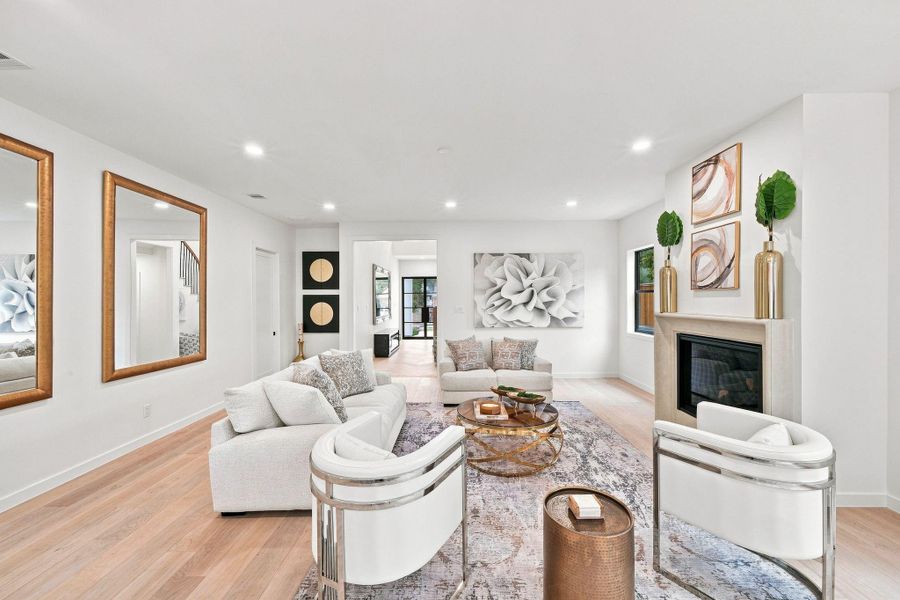 Living room.