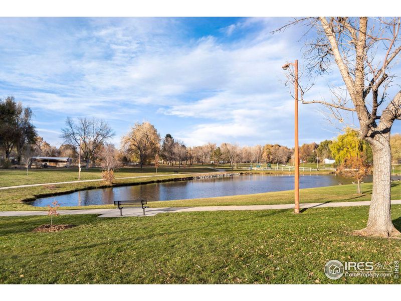 Parks, Ponds, Trails and Benches are Close by For Your Enjoyment and Leisurely Walks