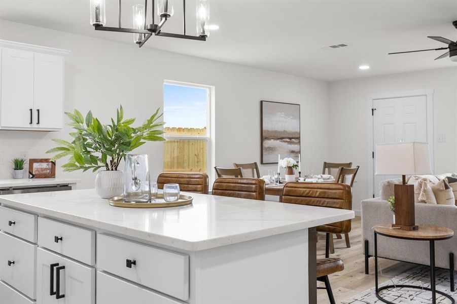 Furnished interior view inside a new home in , Robinson (Image 5).