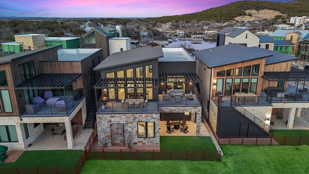 Exterior details and patio area of a home in , Graford (Image 22). Exterior details and patio area of a home in , Graford (Image 22).