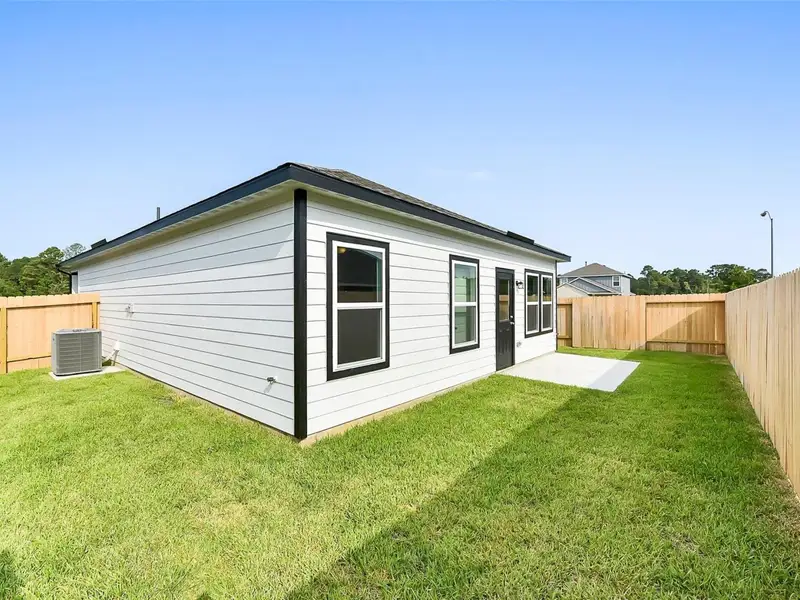 Exterior details and patio area of a home in The Villages at WestPointe, Dayton (Image 3).