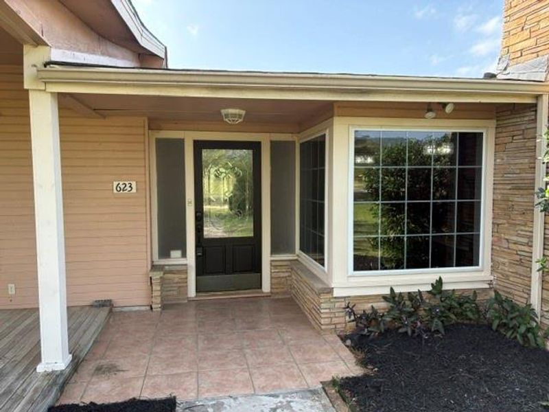 Exterior details and patio area of a home in , Graford (Image 19). Exterior details and patio area of a home in , Graford (Image 19).