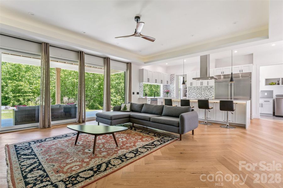 Living Room Open Floor plan